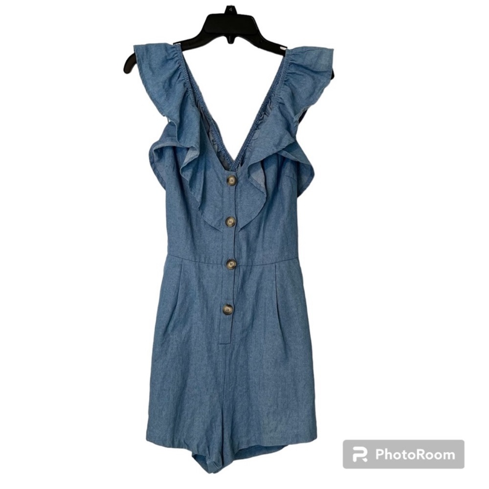 LUSH chambray romper